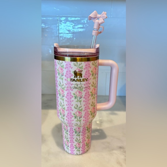 LOVE SHACK FANCY STANLEY X 🎀 40 oz Blooming Heirloom NIB